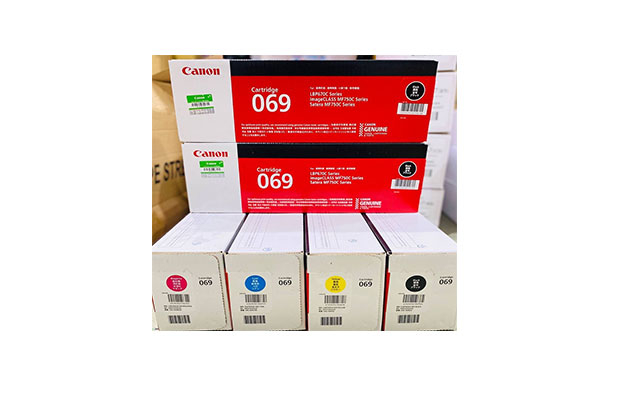 Toner Original Canon 069 Magenta Cartridge for Printer MF753cdw/LBP674cdw/MF751cdw (2,100ps) - 3