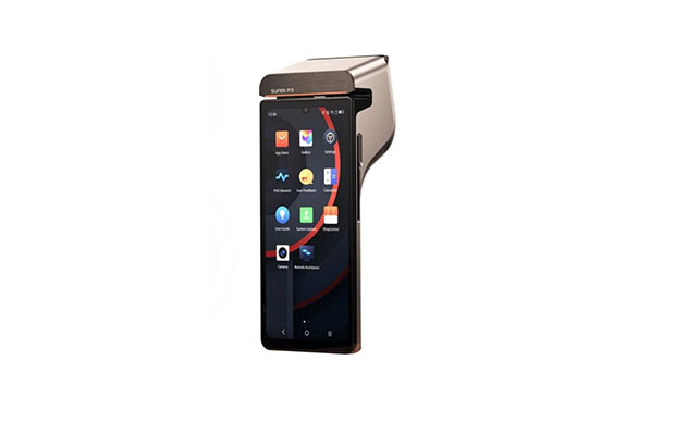 SUNMI P3 Smart Payment Terminal (MT8766/RAM 2GB+ROM 32GB/2M) LA 4G (P07160003) 1Yr - 1