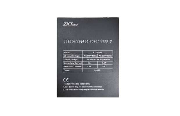 ZKTeco Power Supply P1205-B3 with battery - 2