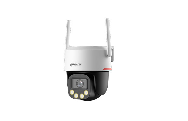 Dahua P3F-PV 3MP (2K) WizColor Outdoor Wi-Fi Pan &amp; Tilt Network Camera - 1