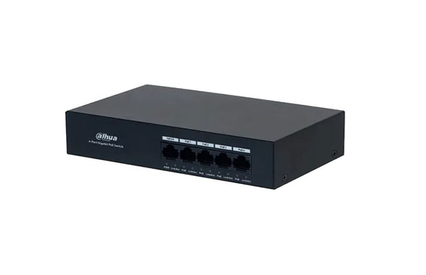 Dahua DH-PFS3005-4GT-36 5-Port Economical Gigabit Switch with 4-Port PoE - 2