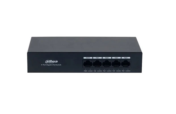 Dahua DH-PFS3005-4GT-36 5-Port Economical Gigabit Switch with 4-Port PoE - 1