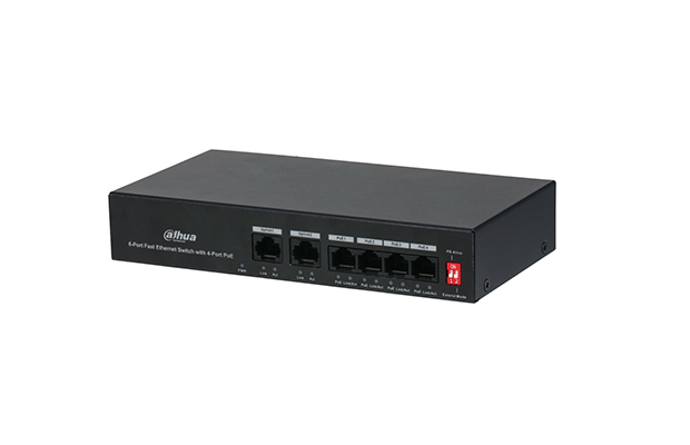 Dahua PFS3006-4ET-36 6-Port Fast Ethernet Switch with 4-Port PoE