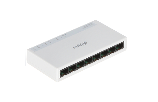 Dahua PFS3008-8ET-L 8-Port Desktop Fast Ethernet Switch (Plastic)