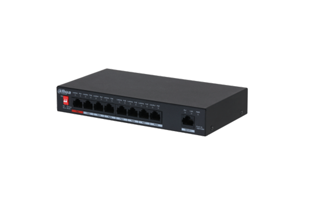 Dahua PFS3009-8ET-96 9-Port Unmanaged with 8-Port PoE Switch