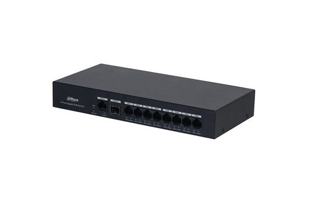 Dahua PFS3110-8GT-65 10-Port Economical Gigabit Switch with 8-Port PoE