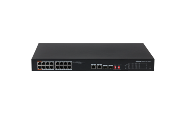 Dahua PFS3218-16ET-135 18-Port Fast Ethernet Switch with 16-Port PoE (135W)