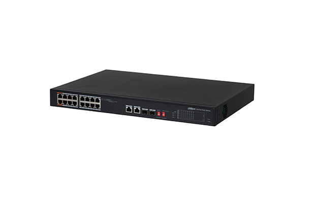 Dahua PFS3218-16ET-135 18-Port Fast Ethernet Switch with 16-Port PoE (135W)