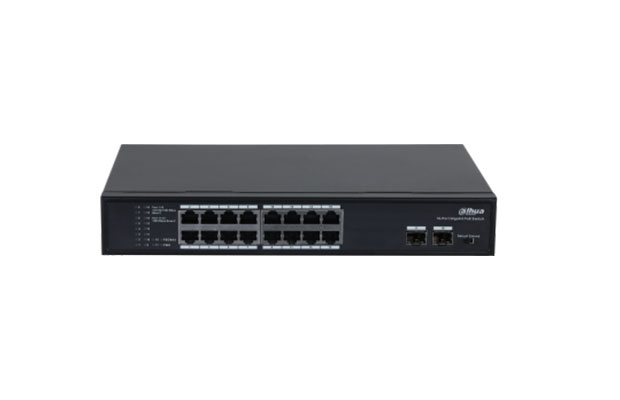 Dahua PFS3218-16GT-135 18-Port Economical Gigabit Switch with 16-Port PoE
