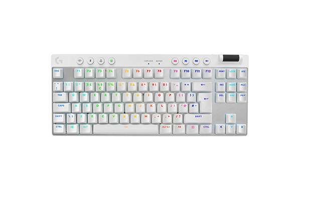 Logitech G PRO X TKL LIGHTSPEED Gaming Keyboard - WHITE - US - APANZ-122 (920-012149) 2years - 1