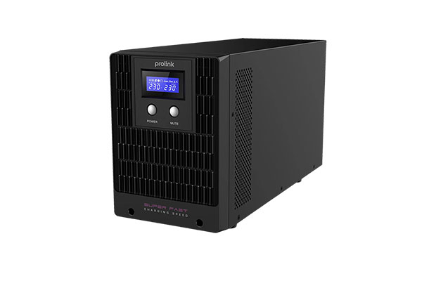 UPS PROLINK 3300VA PRO3300SFCU Line-Interactive (Fast Charging &amp;USB Port) 2Yr Part/15M battery warranty - 2