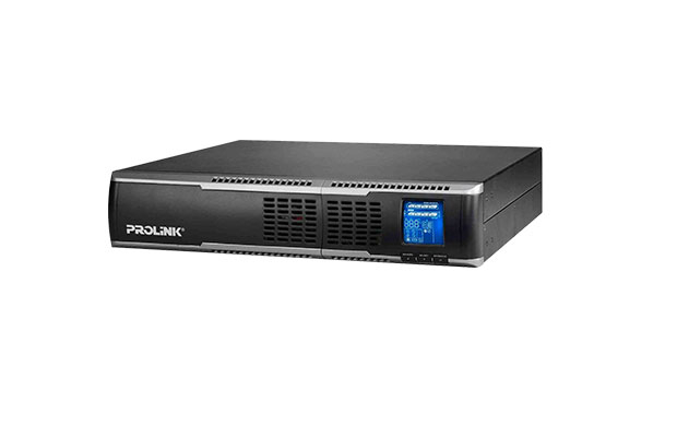 UPS Prolink 2KVA PRO802ERL Online UPS Master II Series Rack Mount/LCD External (2Y) - 1
