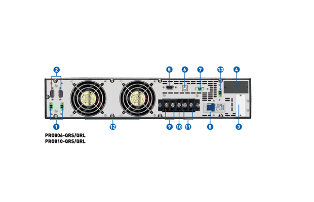 UPS PROLINK 10KVA PRO810-QRS Online