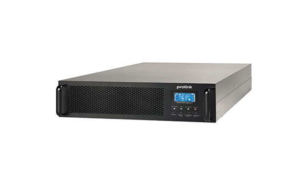 Online UPS PROLINK 3KVA PRO903-ERS, Rack mount, LCD, 7xIEC, USB, RS232, PF0.9 (battery 9AHx6) 2Y - 1