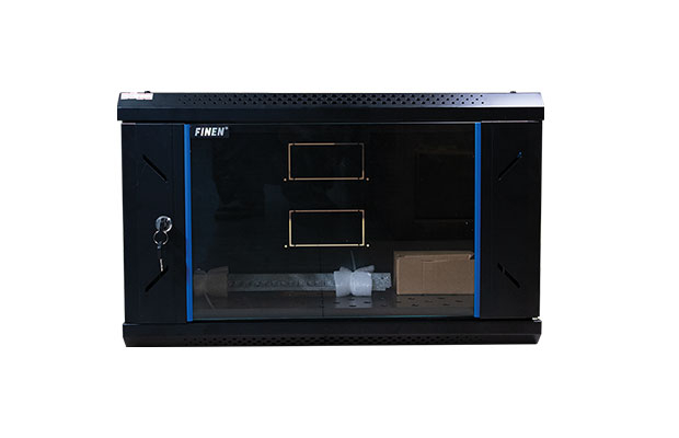 Rack Closed 6U 600W X 450D X 368H BLACK Included COLOR-FINEN - 2