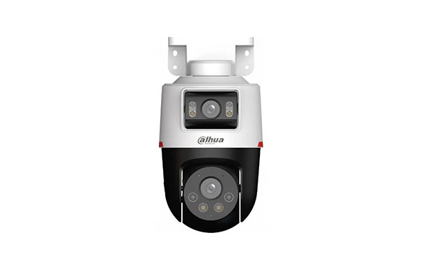Dahua IPC-PTS2249B-E2-S-PV-PRO 2+2MP WizColor Active Deterrance Dual-lens Fixed-focal Pan &amp; Tilt WizSense Network Camera - 2