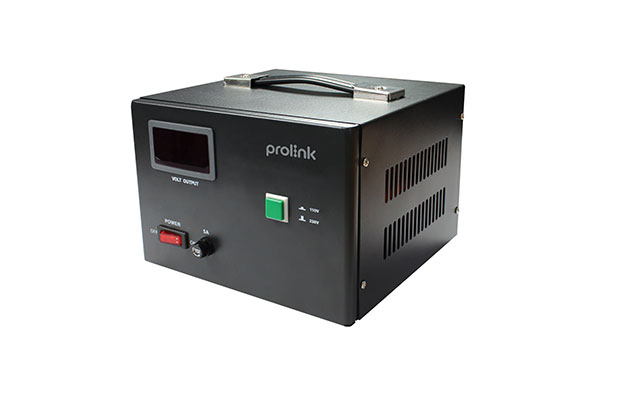 Auto Voltage PROLINK 1 phase 10KVA PVS10001AD servo Regulator/ Digital Display/ Low Frequency (1Yr) - 1
