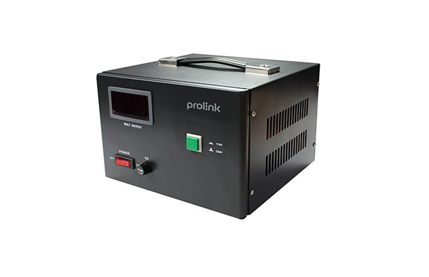Auto Voltage PROLINK 2KVA PVS2001AD Auto Regulator / Digital Display (1Y) - 2