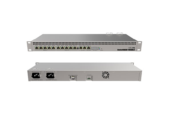 MikroTik RouterBOARD RB1100AHx4 with 13x Gigabit Ethernet ports Router - 2