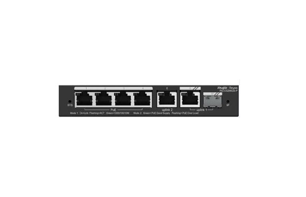 Reyee RG-ES206GS-P 6-Port Gigabit Smart Cloud Managed PoE Switch - 2