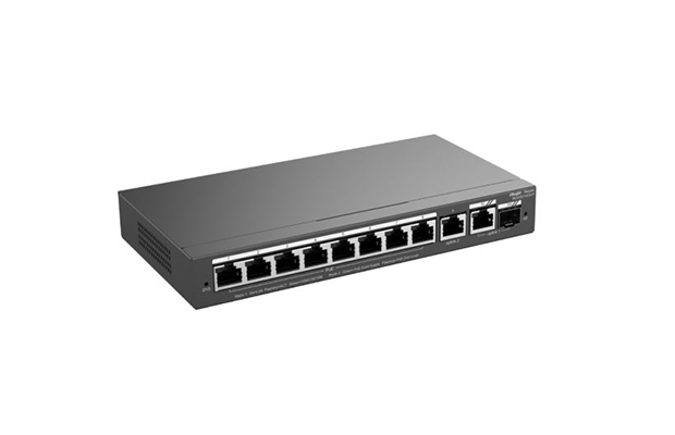 Reyee RG-ES210GS-P​ 10-Port Gigabit Smart POE Switch