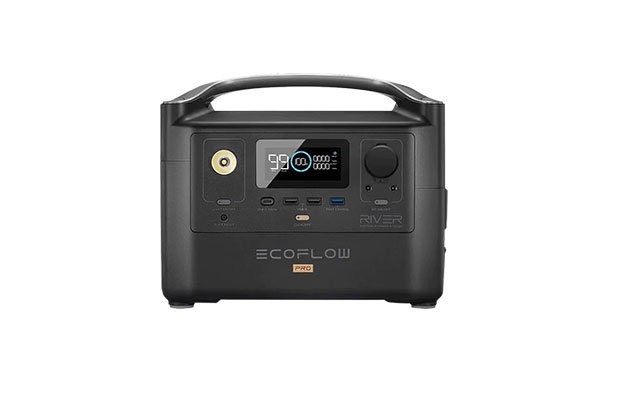 EcoFlow RIVER Pro-INT Version with Universal Socket Portable Power Station (600W 720Wh) 3yars - 1