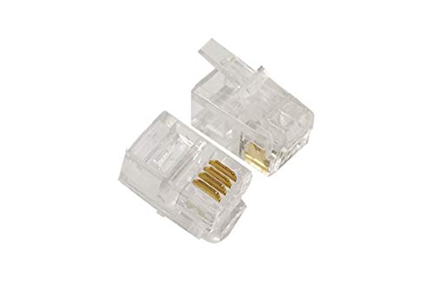 Linkbasic Cat3 UTP modular plugs (RJ11) Connector (200pcs/box)