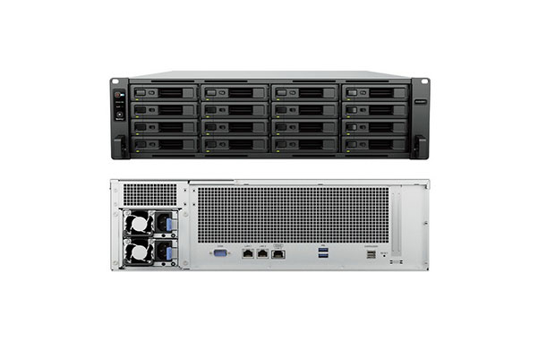 Synology RackStation RS2825RP+ 16Bays NAS (up to 28-bay),RAM 8GB (Up to 32GB) Redundant power (3years) - 3