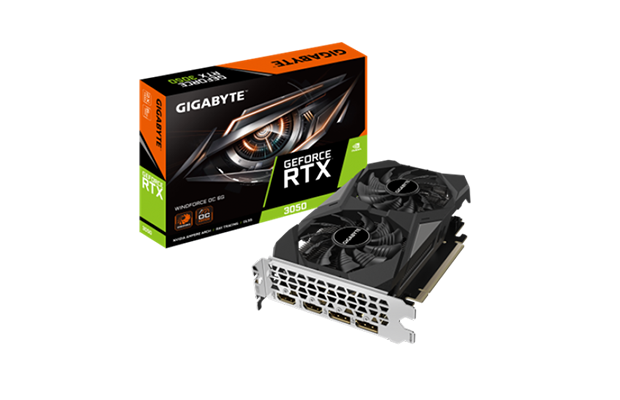 GIGABYTE GeForce RTX 3050 WINDFORCE OC 6G