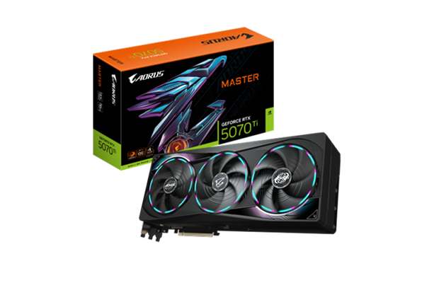 GIGABYTE AORUS GeForce RTX 5070 Ti MASTER 16G