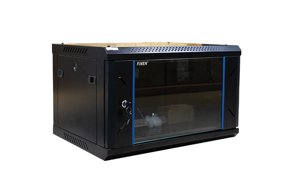 Rack Closed 6U 600W X 450D X 368H BLACK Included COLOR-FINEN - 1