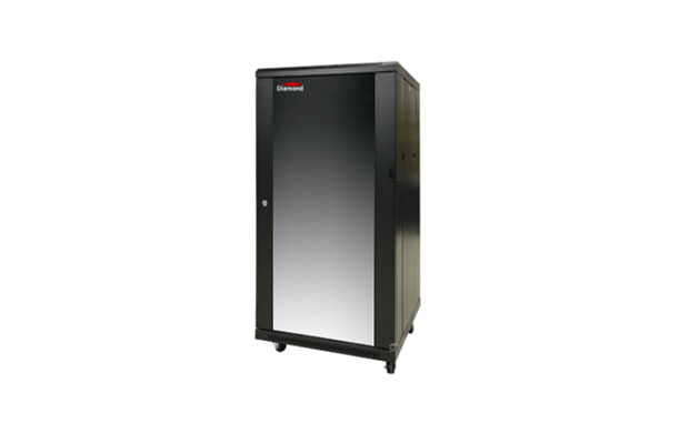 Diamond Rack 27U Glass Door 600(W)x1000(D)x1400(H) - 2
