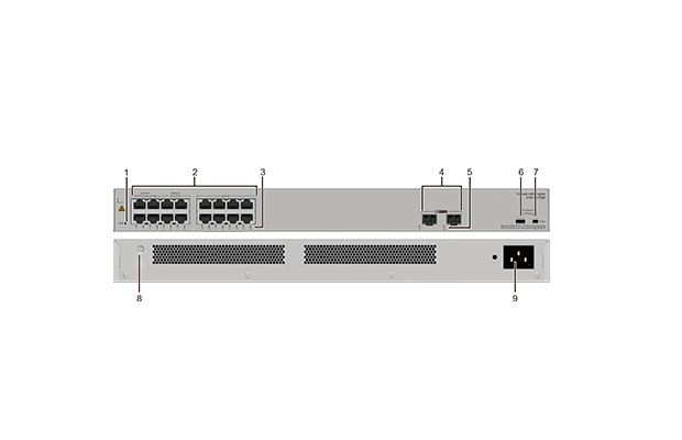 Huawei S110-16LP2SR 16Port Gigabit POE+ Switch