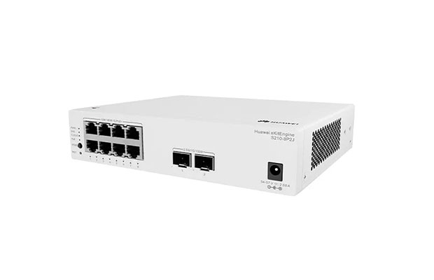Huawei eKit S210-8P2J 8Port POE Switch​ with 2*2.5GE SFP ports - 2