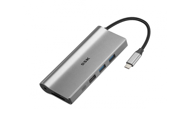 SSK SC570 Pro Type-C Multi-function 10-in-1 Adapter