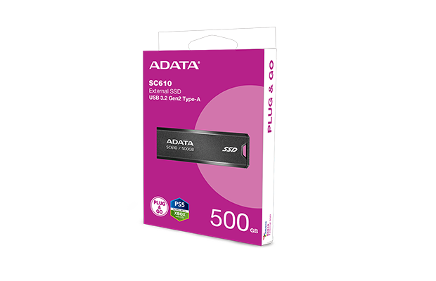 ADATA External SSD SC610 500GB