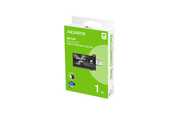 External SSD ADATA SC730 1TB USB Flash Drive - 3