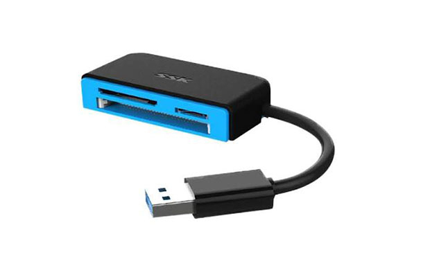 SSK USB 3.0 3-in-1 Card Reader (SCRM330) - 1