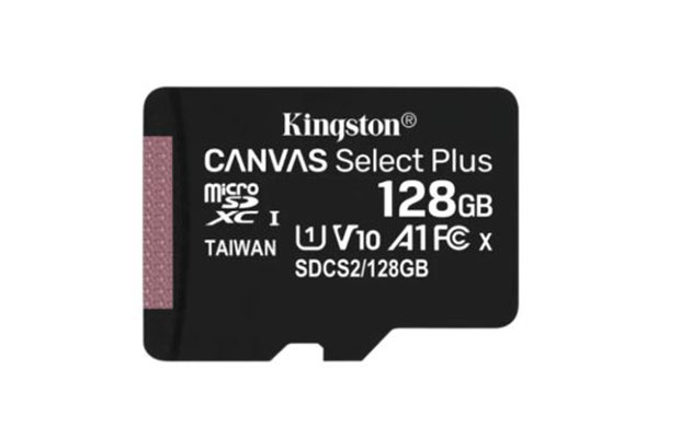 Kingston 128GB microSDXC Memory Card (SDCS2/128GB) - 1