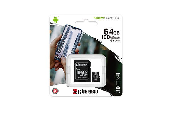 Kingston 64GB microSDXC Memory Card (SDCS2/64GB) - 2