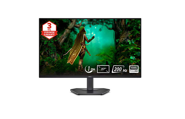 Dell 27" SE2725HG Full HD Monitor (1920 x 1080 at 200Hz 2xHDMI/DP ) -3years - 1