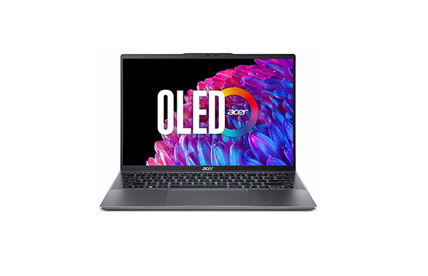 Acer Swift Go SFG14-63-R4CU-Ryzen 5 8645HS-16G-512G- 14" 2.8K-NoODD-UMA-W11-Steel Gray-65w-2Y - 1
