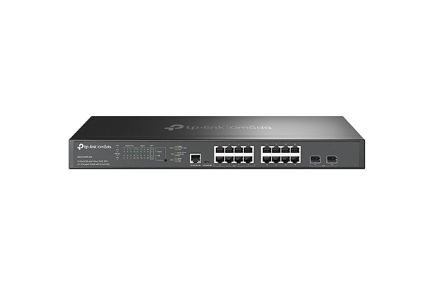 TP-Link SG3218XP-M2 Omada 16-Port 2.5G and 2-Port 10GE SFP+ L2+ Managed Switch with 8-Port PoE+