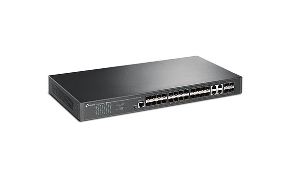 TP-Link SG3428XF JetStream 24-Port SFP L2+ Managed Switch with 4 10GE SFP+ Slots - 3