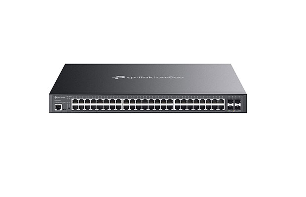 TP-Link SG3452XMPP Omada 48-Port Gigabit and 4-Port 10GE SFP+ L2+ Managed Switch with 40-Port PoE+ &amp; 8-Port PoE++ - 1