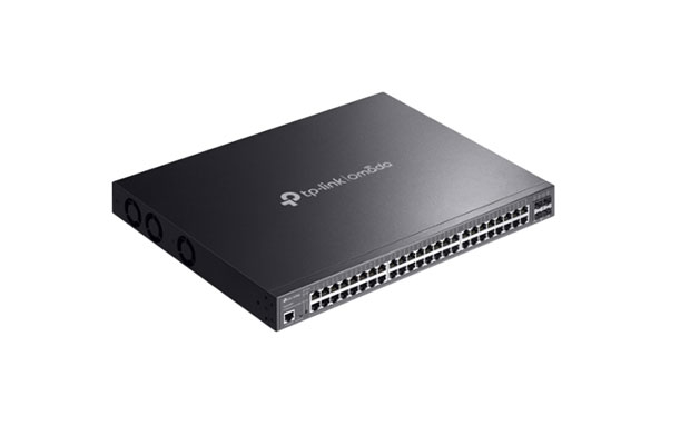 TP-Link SG3452XMPP Omada 48-Port Gigabit and 4-Port 10GE SFP+ L2+ Managed Switch with 40-Port PoE+ &amp; 8-Port PoE++ - 3