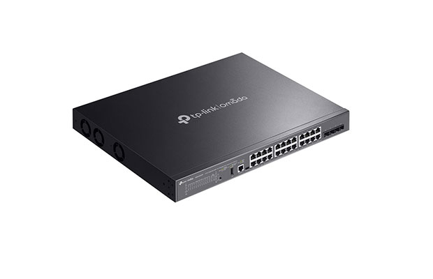 TP-Link SG5428XMPP Omada 24-Port Gigabit L3 Managed PoE++ Switch - 3