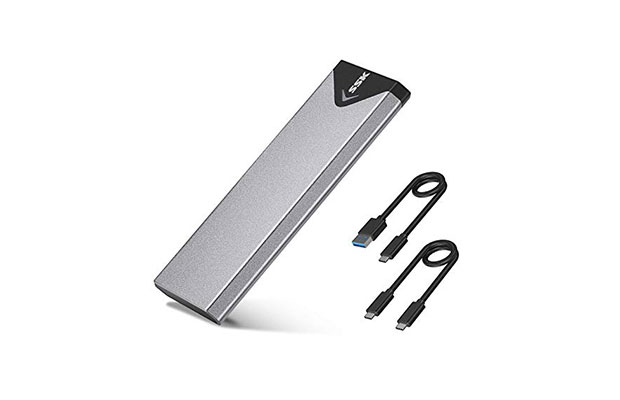 SSK HDD Box M.2 NVMe+SATA to Type-C Enclosure (SHE-C325 PRO) - 1
