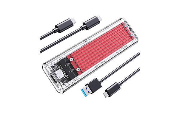 SSK HDD Box M.2 NVMe+SATA to Type-C Enclosure (SHE-C325 PRO) - 2