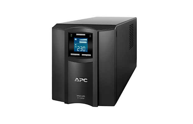 APC Smart-UPS C Line-Interactive 1000VA, Tower LCD 230V​​ (SMC1000I) - 1